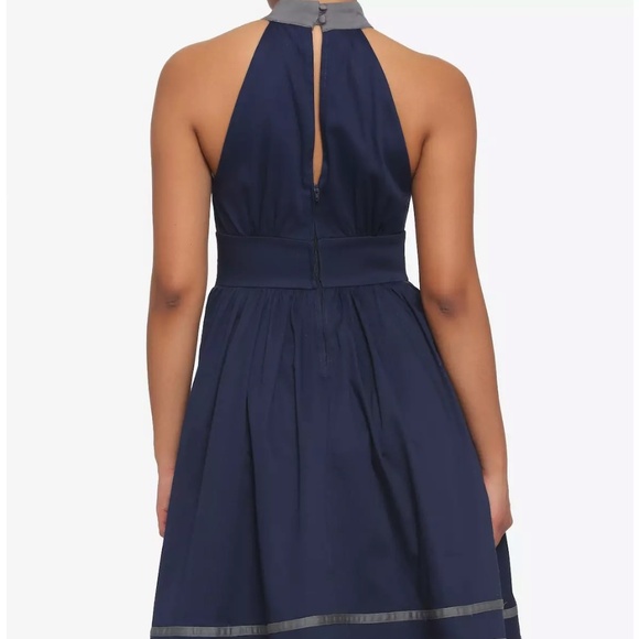 Her Universe Star Wars Ahsoka Tano Halter Dress Plus Size - Picture 8 of 8